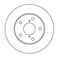 NF PARTS Jarrulevy 204555NF